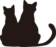 ネコのシルエット